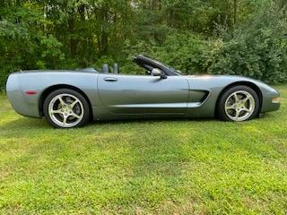 Silver 2003 Chevrolet Corvette Base