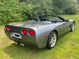 Silver 2003 Chevrolet Corvette Base