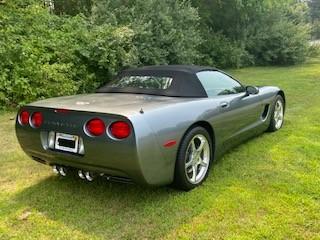 Silver 2003 Chevrolet Corvette Base