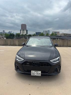 Black 2023 Audi A4 45 S line Prestige