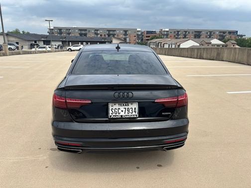 Black 2023 Audi A4 45 S line Prestige