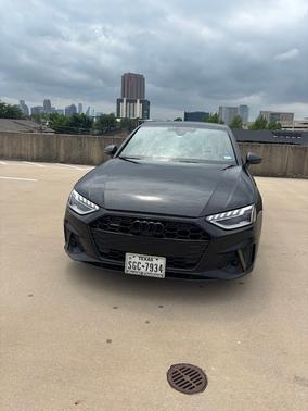 Black 2023 Audi A4 45 S line Prestige