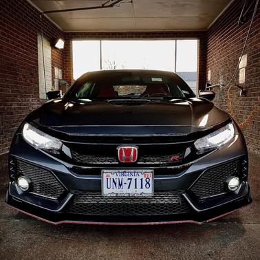 Gray 2018 Honda Civic Type R Touring