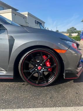 Gray 2018 Honda Civic Type R Touring