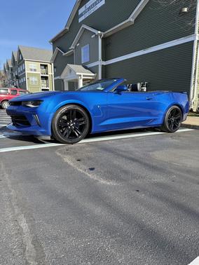 Blue 2017 Chevrolet Camaro 2LT