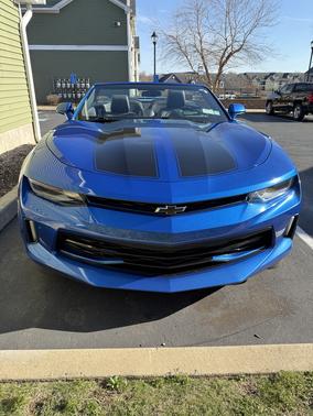 Blue 2017 Chevrolet Camaro 2LT