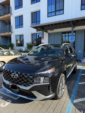 Black 2022 Hyundai SANTA FE Calligraphy