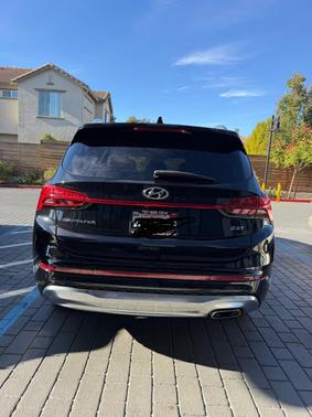 Black 2022 Hyundai SANTA FE Calligraphy