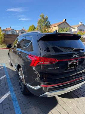 Black 2022 Hyundai SANTA FE Calligraphy