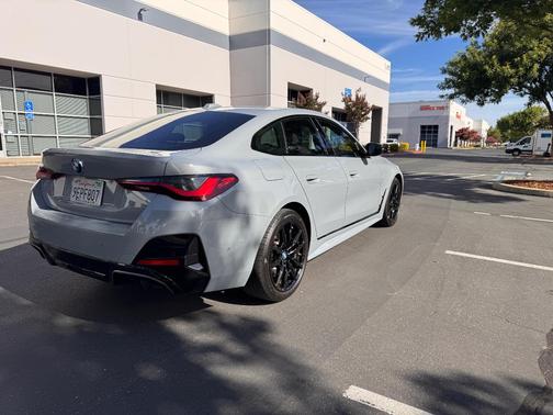 Gray 2023 BMW i4 Gran Coupe M50
