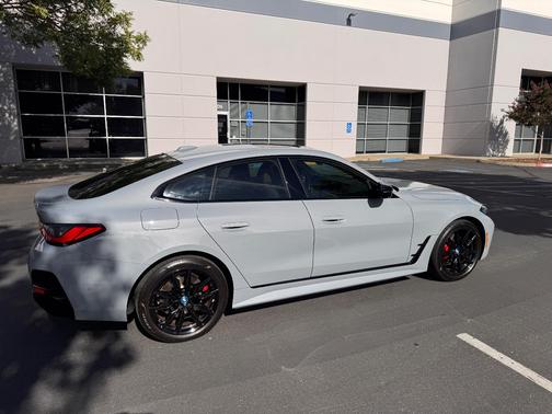 Gray 2023 BMW i4 Gran Coupe M50