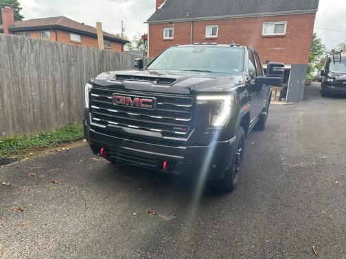 Black 2025 GMC Sierra 2500 AT4