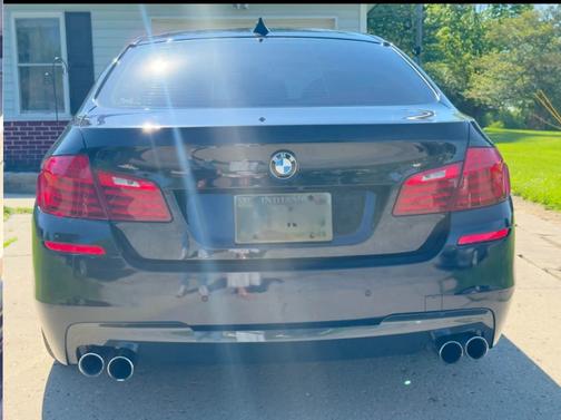 Black 2014 BMW 550 i xDrive