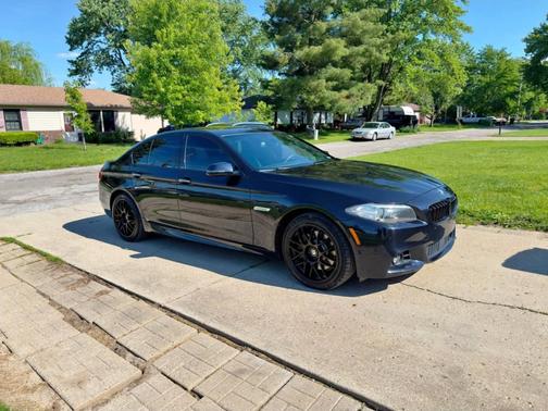 Black 2014 BMW 550 i xDrive