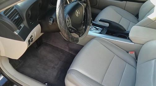 Black 2008 Acura TL 3.2