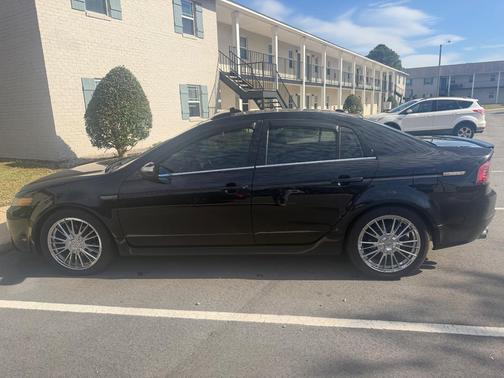 Black 2008 Acura TL 3.2