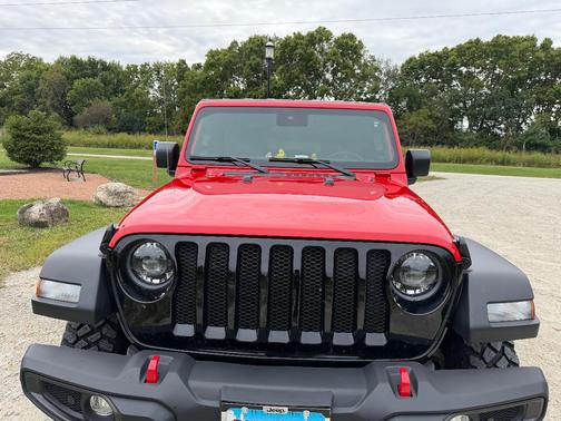 Red 2023 Jeep Wrangler Willys