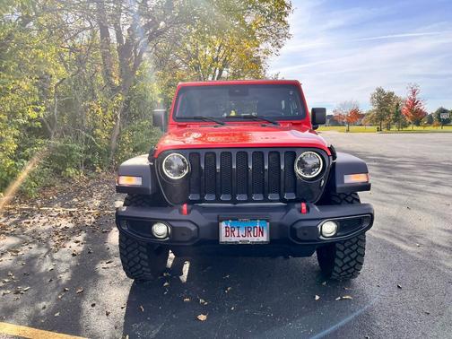 Red 2023 Jeep Wrangler Willys