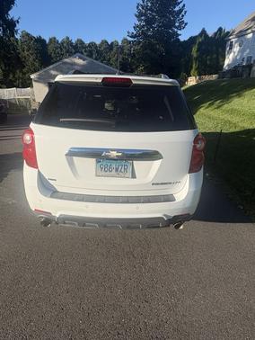White 2015 Chevrolet Equinox LTZ