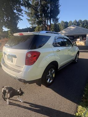 White 2015 Chevrolet Equinox LTZ