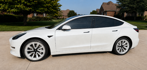 White 2021 Tesla Model 3 Standard Range Plus