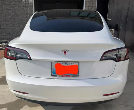 White 2021 Tesla Model 3 Standard Range Plus