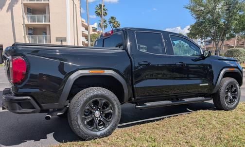 Black 2024 GMC Canyon Elevation