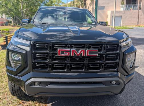 Black 2024 GMC Canyon Elevation