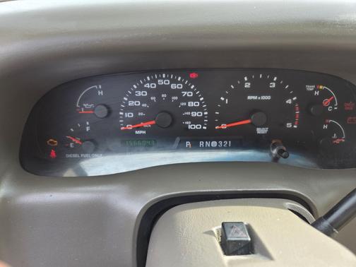 Blue 2004 Ford F-350 Lariat Crew Cab Super Duty