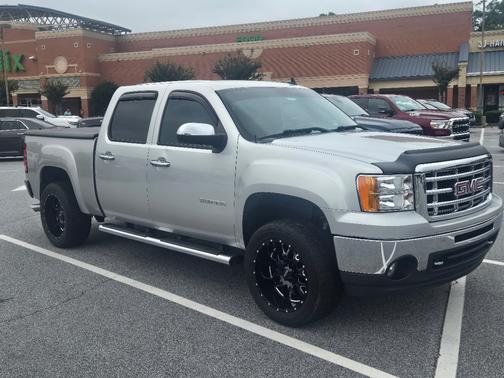 Silver 2011 GMC Sierra 1500 SLE