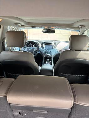 White 2018 Hyundai Santa Fe Sport 2.0L Turbo Ultimate