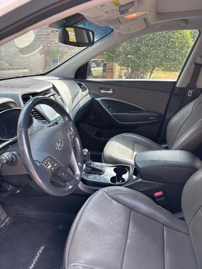White 2018 Hyundai Santa Fe Sport 2.0L Turbo Ultimate