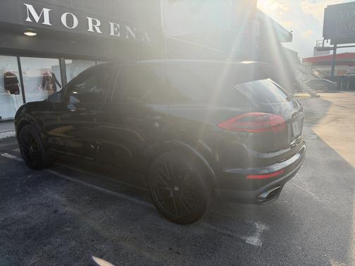 Black 2017 Porsche Cayenne Cayenne Platinum Edition