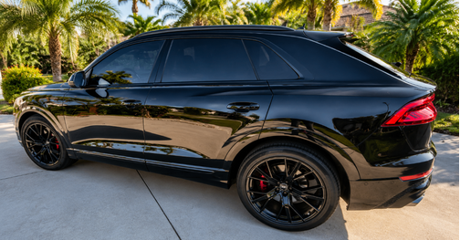 Black 2023 Audi SQ8 4.0T Prestige