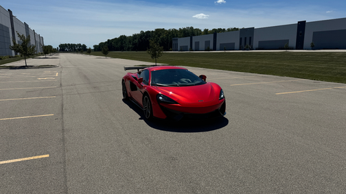 Red 2019 McLaren 570S Base