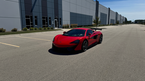 Red 2019 McLaren 570S Base