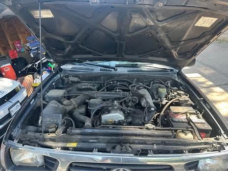 Black 1997 Toyota Tacoma Xtracab