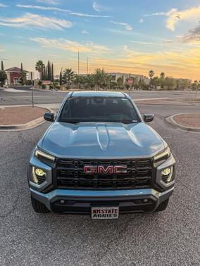 Gray 2024 GMC Canyon Elevation