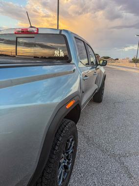Gray 2024 GMC Canyon Elevation