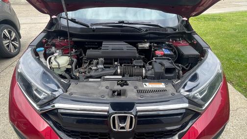 Red 2022 Honda CR-V EX