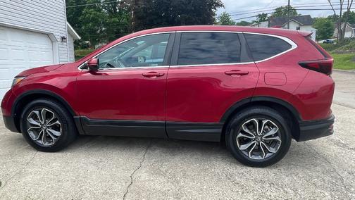 Red 2022 Honda CR-V EX