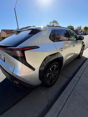Silver 2024 Toyota bZ4X Limited