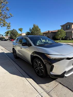 Silver 2024 Toyota bZ4X Limited