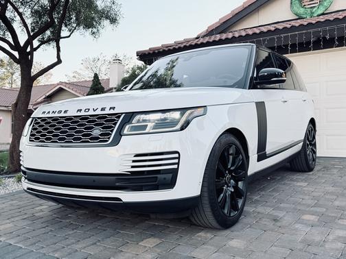 White 2019 Land Rover Range Rover 3.0L V6 Supercharged HSE