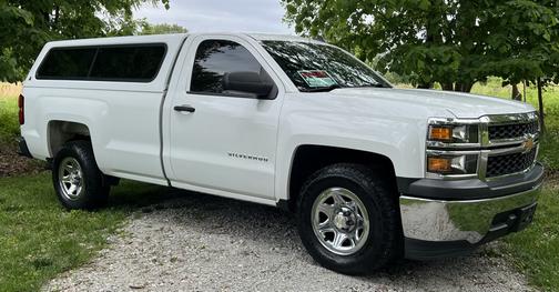 White 2014 Chevrolet Silverado 1500 Work Truck 2WT