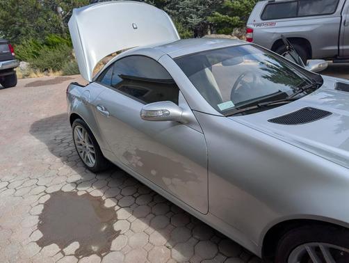 Silver 2007 Mercedes-Benz SLK-Class SLK280 Roadster