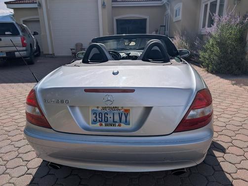 Silver 2007 Mercedes-Benz SLK-Class SLK280 Roadster