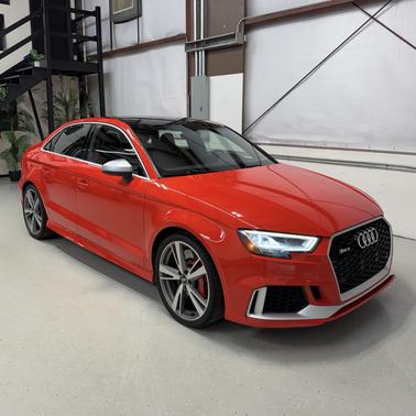 Red 2017 Audi RS 3 2.5T