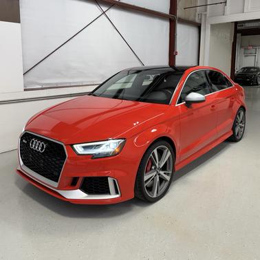 Red 2017 Audi RS 3 2.5T