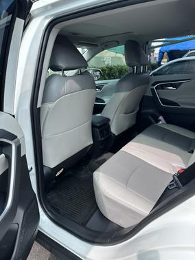 White 2021 Toyota RAV4 XLE Premium